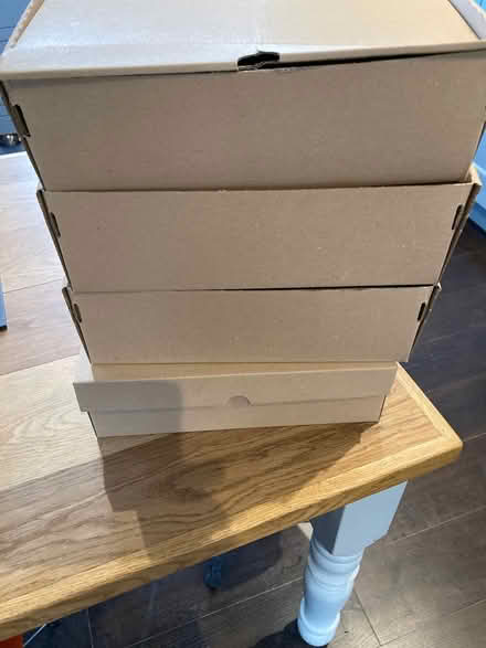 Photo of free 4 storage boxes (GL6 Minchinhampton) #1
