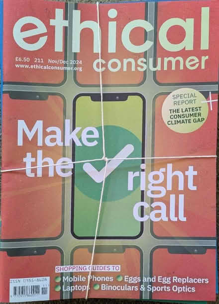 Photo of free Ethical Consumer magazine (Nailsea BS48) #1