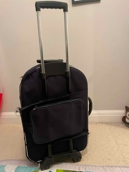 Photo of free Navy Suitcase with wheels (Brixton) #3