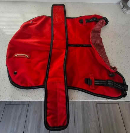 Photo of free Shower proof & lined dog coat (Woolston WA1) #1