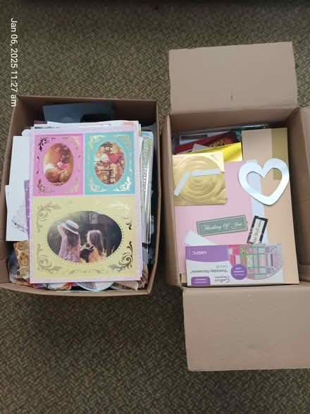 Photo of free greetings card making items (Normanton Derby) #1