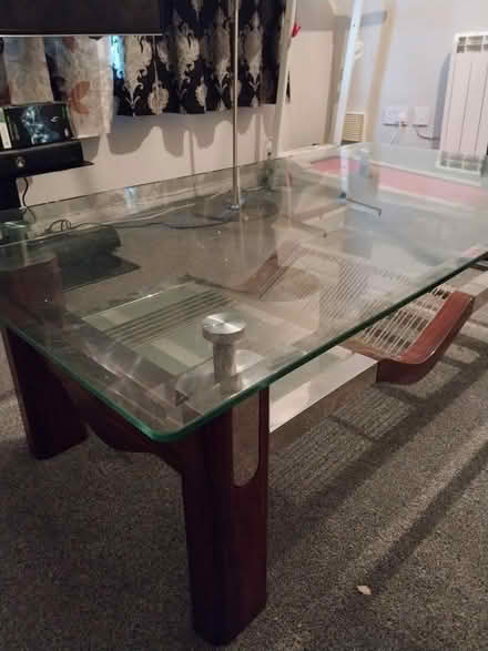 Photo of free Glass coffee table (Shooter hill) #1