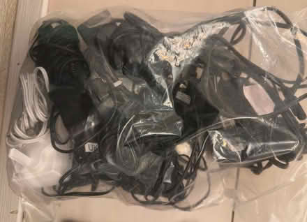 Photo of free Bag with chargers of all sorts (Guildford GU2) #1