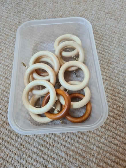 Photo of free Curtain rings (SW12 Balham) #1