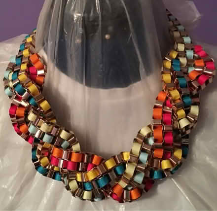 Photo of free Colourful Ribbon & Metal Necklace (Liverpool L6) #1