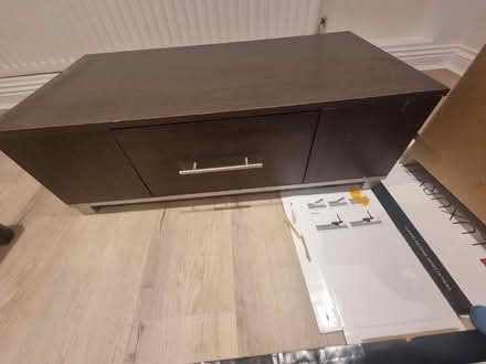 Photo of free Wood TV stand (NW2) #1
