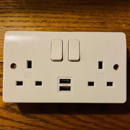 Photo of free MK Switched Double Socket With USB Charging (City of Bristol BS5) #1