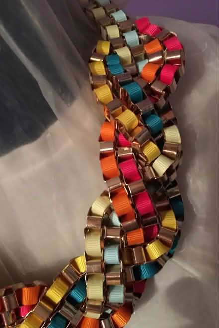 Photo of free Colourful Ribbon & Metal Necklace (Liverpool L6) #2