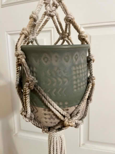 Photo of free 2 plant pots with holders (Vallejo, CA) #1