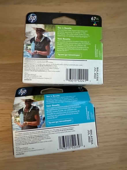 Photo of free HP printer ink 67 (Inner Richmond) #2