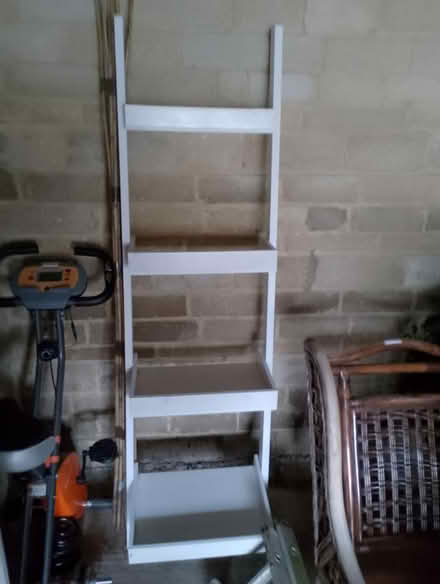 Photo of free White Ladder Shelving (Tetbury) #1