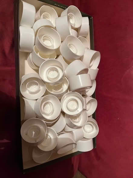 Photo of free White plastic lids - useful for crafts? (Wanstead E11) #3