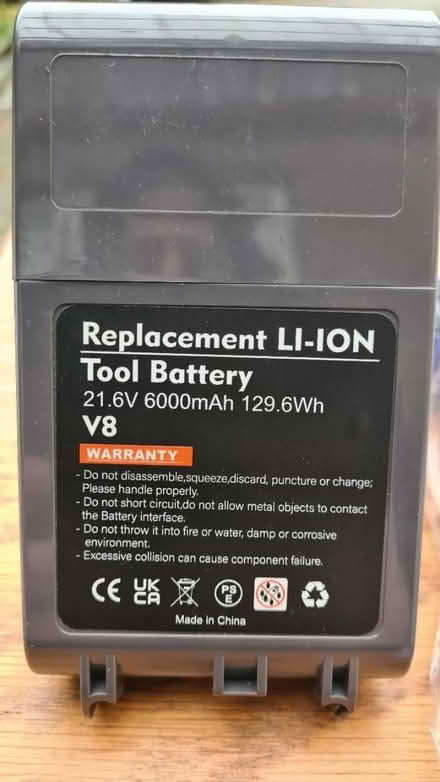 Photo of free Dyson Battery and filters (Addlestone) #2