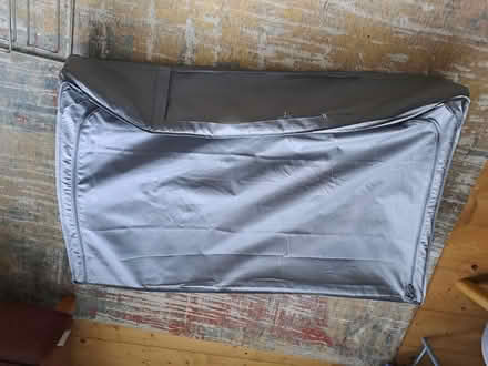 Photo of free Grey canvas storage box (Nether edge, sheffield, S7) #1