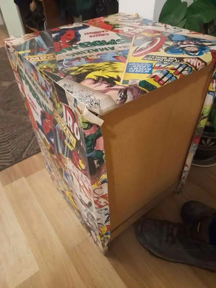 Photo of free Super hero bedside cabinet (Seamer, YO12) #3