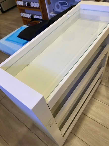 Photo of free White shelf with glass too (UW area) #2
