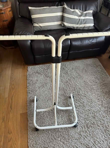 Photo of free Lightweight folding clothes rail (Wood Farm) #1