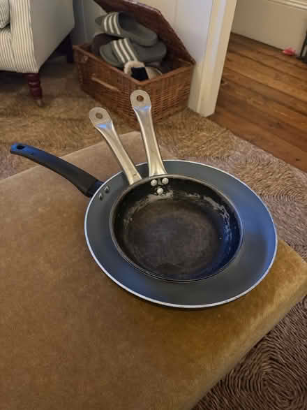 Photo of free 3 x frying pans (Ham, Richmond, TW10) #1