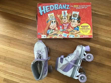 Photo of free Size 4 skates and game (Alameda) #1