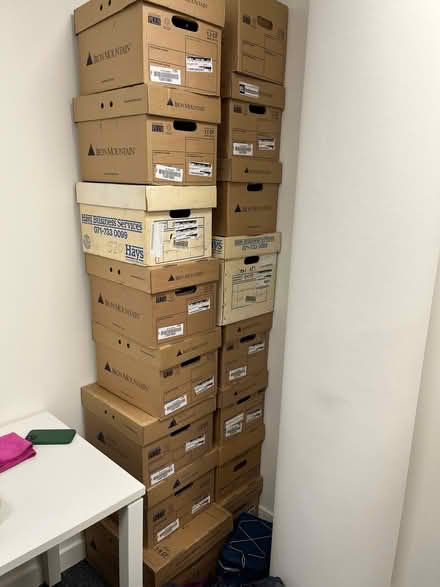 Photo of free Cardboard boxes for storage or moving (Lea Industrial Estate AL5) #1