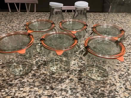 Photo of free Glass jars for yogurt or jam (Troy Rochester rd and Maple) #1