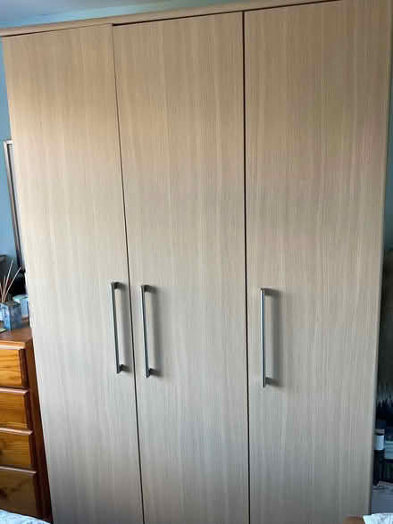 Photo of free Large WARDROBE, hanging rail and shelves, claimer dismantles (Hassocks BN6) #1