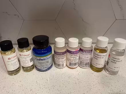 Photo of free 8 fragrance oils for candle/soap (Kirkland) #1
