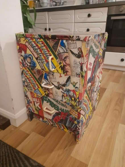 Photo of free Super hero bedside cabinet (Seamer, YO12) #1