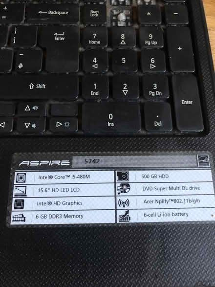 Photo of free Acer laptop (CH47) #1