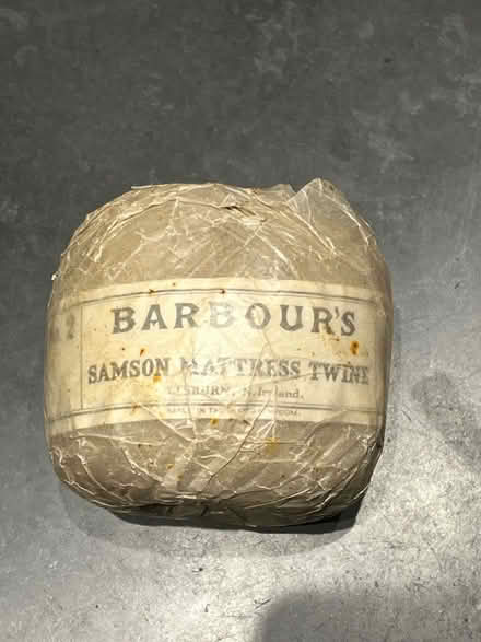 Photo of free A full ball of mattress twine for upholsterers (Broomhall S11) #2