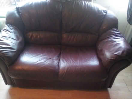 Photo of free Leather 2 seater sofa (Didcot OX11) #1