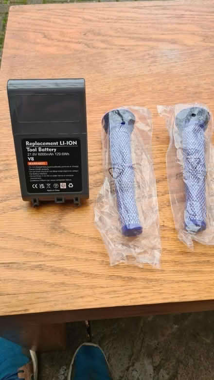 Photo of free Dyson Battery and filters (Addlestone) #1