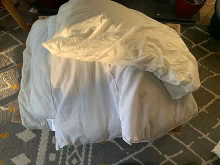 Photo of free X4 Preowned Pillows including 4 pillowcases plus cushion (Northfield B31) #2