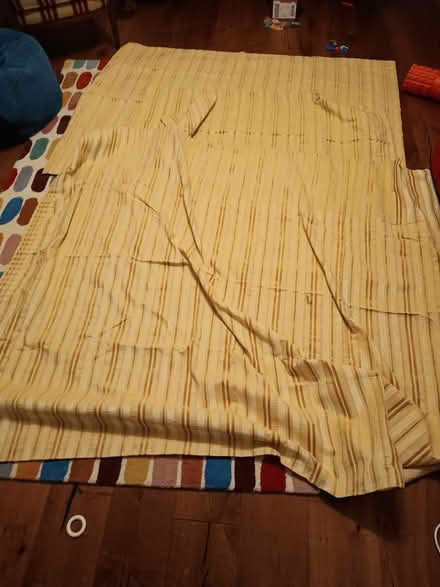 Photo of free Gold/ yellow curtains. Lined (Loxley, S6) #1