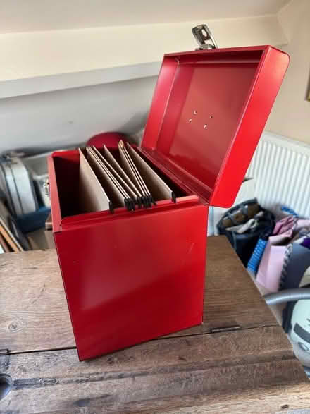 Photo of free Two portable metal document files (Horfield BS7) #3