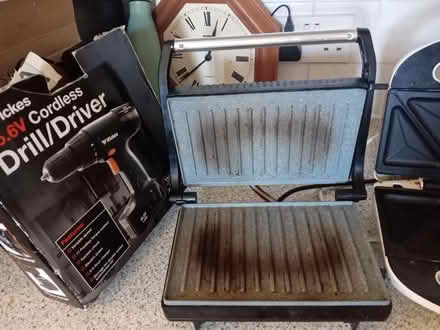 Photo of free Panini press, toaster and drill (OX14 Abingdon) #2