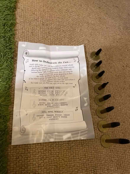 Photo of free Whistles for Christmas Carols (Malvern WR14) #1