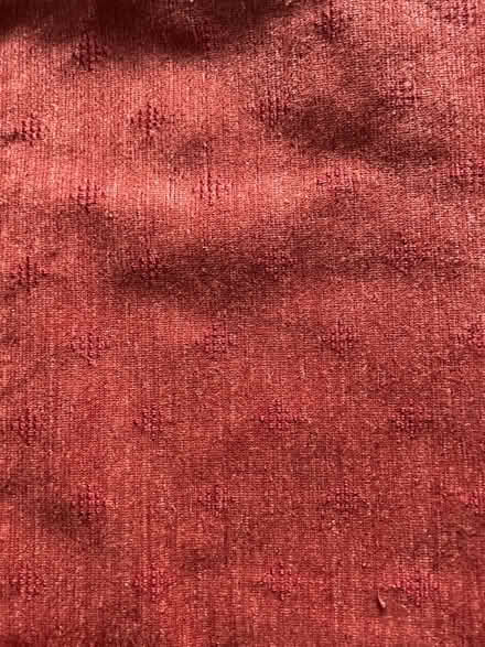 Photo of free Rust colour quality draylon fabric (Mansfield nottinghamshire) #1