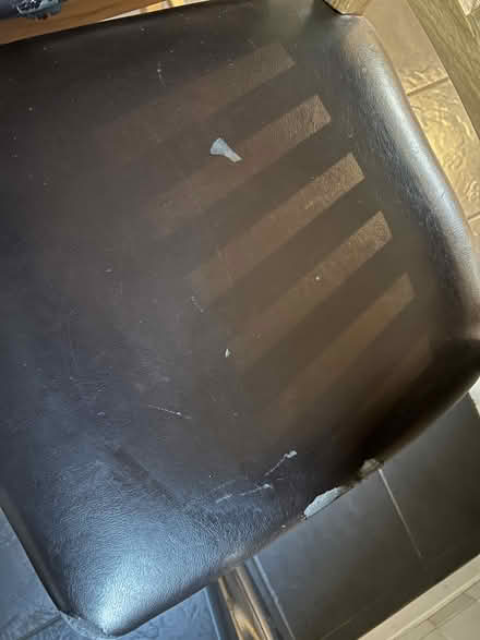 Photo of free 2 wooden bar stools (Turnford EN8) #2