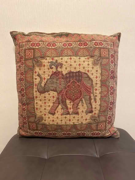 Photo of free Large Indian style cushion 24” (Mansfield nottinghamshire) #1