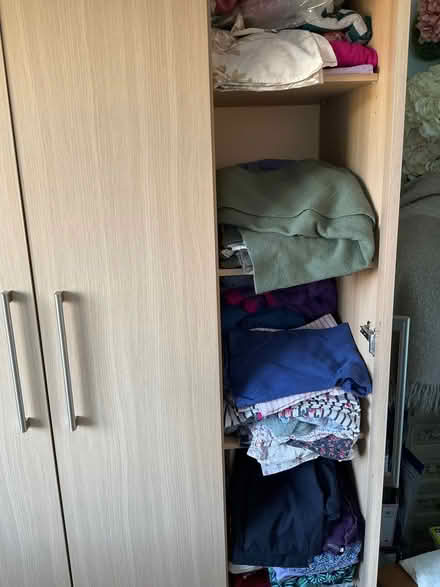 Photo of free Large WARDROBE, hanging rail and shelves, claimer dismantles (Hassocks BN6) #3