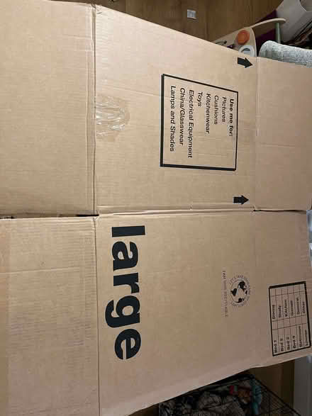 Photo of free Moving Boxes (Richmond TW10) #1