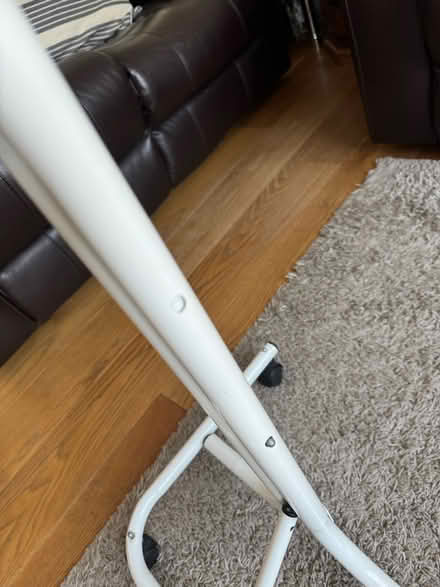 Photo of free Lightweight folding clothes rail (Wood Farm) #2