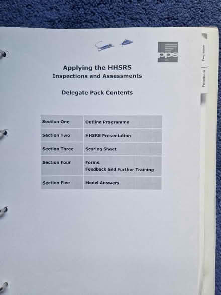 Photo of free Applying the HHSRS teaching guide (Loughton IG10) #2