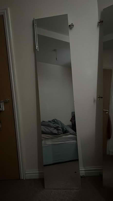 Photo of free Wardrobe door with mirrors (Prestwich) #3