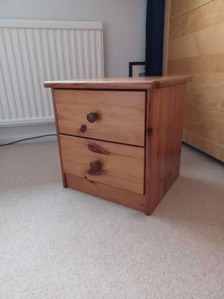 Photo of free Pine bedside table (Sale M33) #1