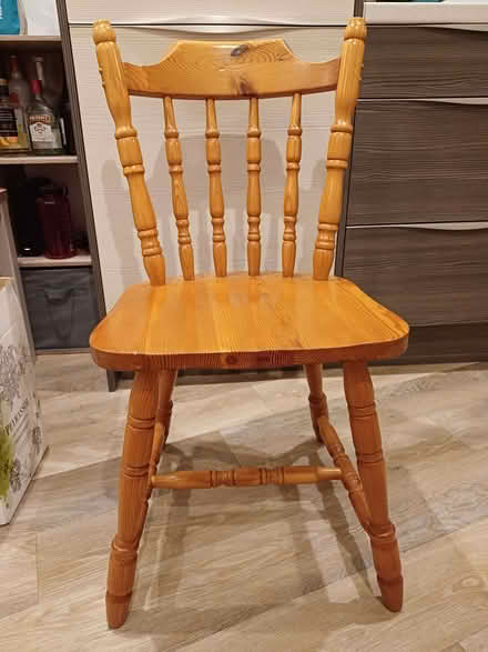 Photo of free Single Pine Dining Chair (Alstone GL50) #1