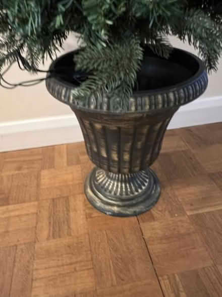 Photo of free 132 cm high Christmas tree in pot (Bushey WD19) #2