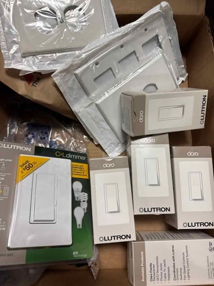 Photo of free Box of Lutron claro switches (Inner Richmond) #1