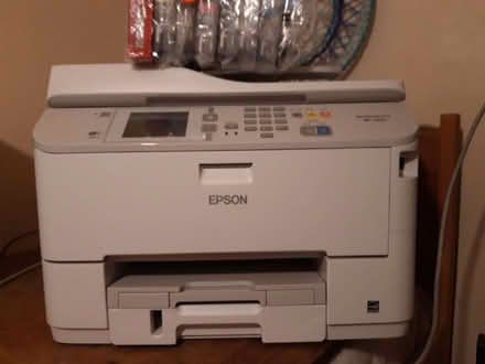 Photo of free Epson WorkForce Pro WF 5620 with partially blocked printhead (Purley CR8) #1